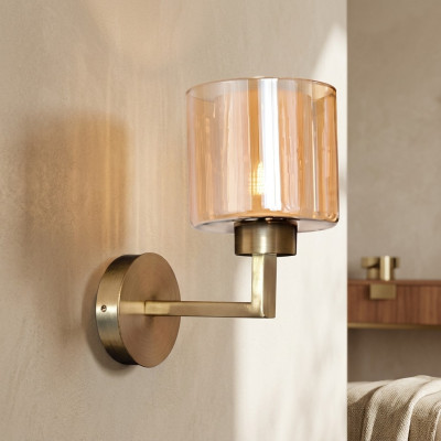 Lampada da parete bellissimo stile moderno lampadario nuovo camera da letto oro