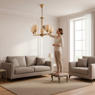 Lampada a soffitto Luci a soffitto moderne Lampada a soffitto Soggiorno Lampada a soffitto di lusso