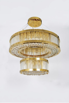 Lampada da soffitto Soggiorno Stile Moderno Plafoniera di lusso Lampada in cristallo