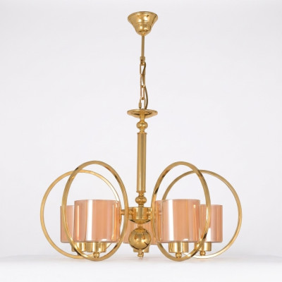 Lampada a soffitto Illuminazione appesa Soggiorno nuovo Lampadario in vetro di lusso.