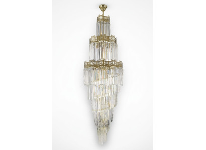 Lampadario di lusso design in cristallo stile moderno per il soggiorno