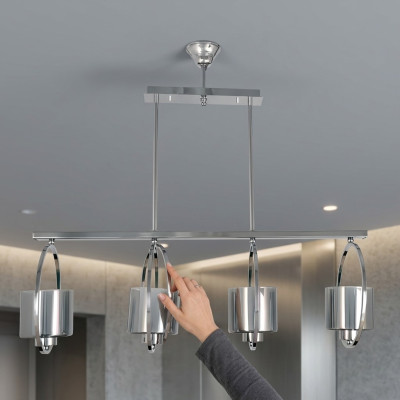 Lustro di lusso lampadario in vetro lampada a sospensione per il salotto E14