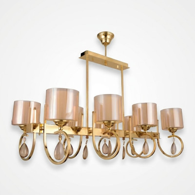Lampadario soffitto soggiorno luce lusso lampadario lampade 50x75
