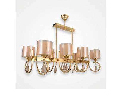 Lampadario soffitto soggiorno luce lusso lampadario lampade 50x75