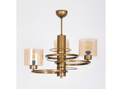 Lampada a soffitto soggiorno Lampadario in vetro Lampada a sospensione di lusso