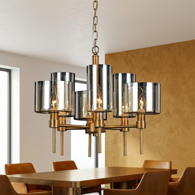 Plafoniera moderna Lampadari 6 di lusso Nuovo soggiorno