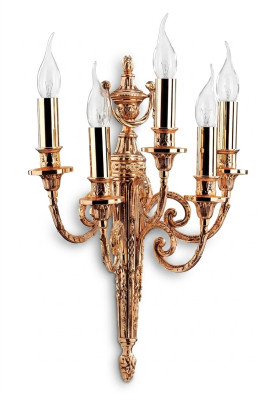 Lampada da parete, Lampada a parete, Lampade a parete, Lampade da muro, Candele, Oro, Lampade da parete, Luce.
