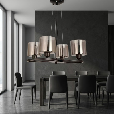 Lampada da soffitto Lampada da soffitto di lusso Soggiorno Lampadario Vetro Lampada da soffitto a sospensione