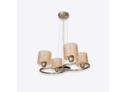 Plafoniera moderna in vetro per soffitto Lampada a sospensione per soggiorno Sospensione Nuova