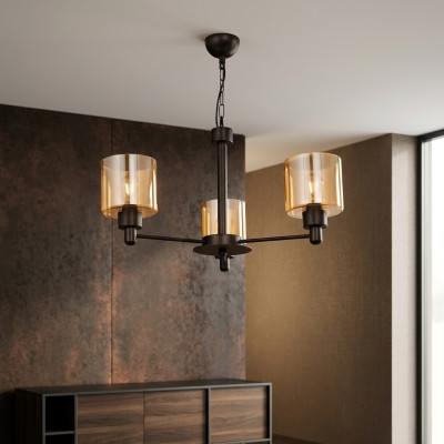 Lampada a soffitto Lampada a soffitto Luster Lampada in vetro Luster Lusso Salotto