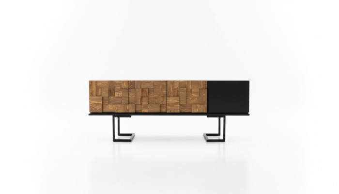 Mobile porta TV in legno moderno con cassetti, credenza, armadio e mobili 180 cm.
