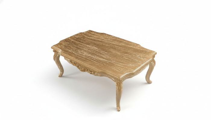 Tavolino reale 120x80 tavoli Barocco rococò tavolini