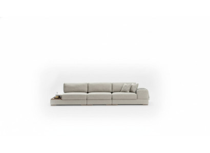 Divano Divano Imbottito Mobili Divano Design Grande xxl 5 Posti 350 cm Divano