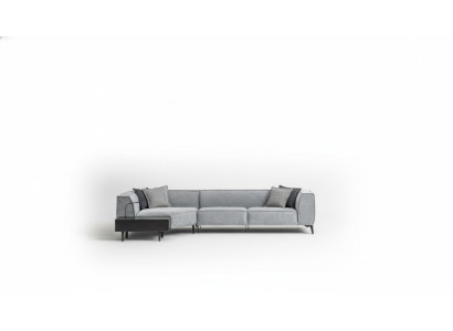 Divano ad angolo a L imbottito Stile soggiorno Mobili Divani Couch 340x165