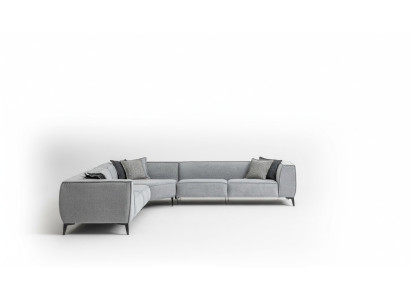 Divano ad angolo Divano imbottito Divano Salotto Divano Divano a L Forma Design Moderno Nuovo