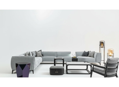 Divano ad angolo a forma di U Soggiorno Divani imbottiti Divani Mobili Stile Divano Couch