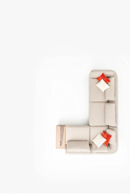 Divano angolare a L moderno design comesse mobili per soggiorno nuovi