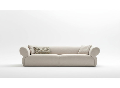 Divano moderno 3 posti beige, tre posti grande 250cm, divani, sofà di lusso, mobili nuovi
