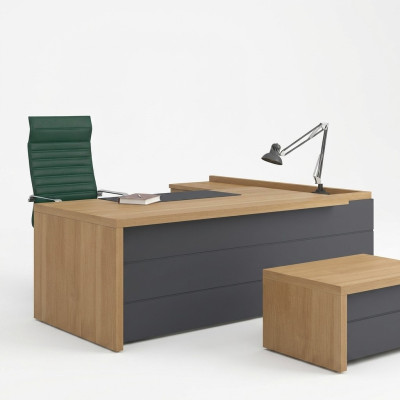 Scrivania d'angolo per ufficio design Scrivanie per manager Mobili per studio