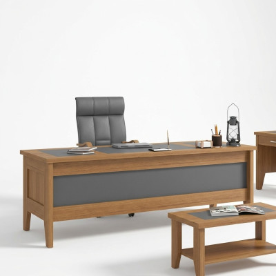Scrivania in legno Tavolo Studio Scrivania da lavoro Mobili per ufficio 200x90