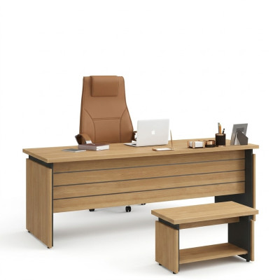 Legno Scrivania Ufficio Mobili per ufficio Studio Scrivania del capo
