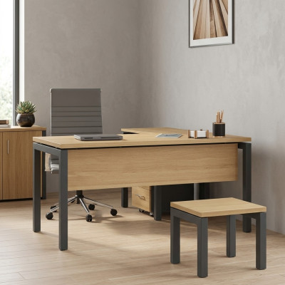 Mobili da ufficio Tavolo da scrittura Studio Tavolo per computer Scrivania del capo