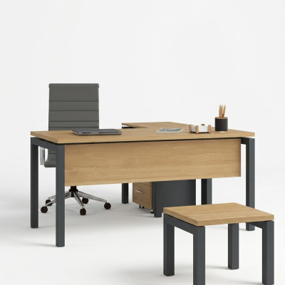 Mobili da ufficio Tavolo da scrittura Studio Tavolo per computer Scrivania del capo