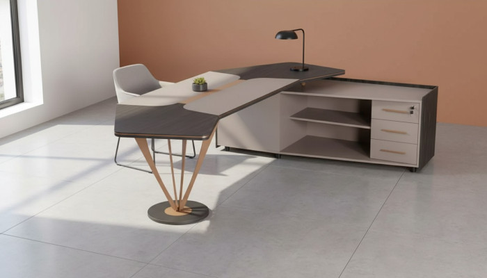 Angolo scrivania mobili da ufficio studio mobili di lusso moderni tavolo nuovo