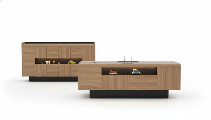 Scrivania in legno da designer Mobili da ufficio di lusso Tavoli Nuovi