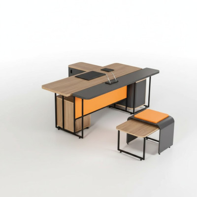 Scrivania d'angolo Ufficio Camera da lavoro Moderno Designer Mobili nuovi