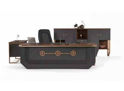 Scrivania da direzione Collezione di scrivanie di lusso Scrivanie 240x95cm