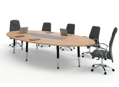 Tavolo da conferenza Designer Ufficio Stanza da lavoro 220x110 Mobili Tavolo Moderno