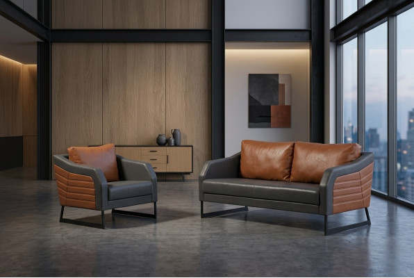 Poltrona Seduta Design Moderno Ufficio Stile Designer Moderno Lusso Nuovo