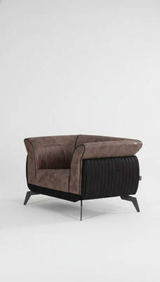 Poltrona Designer Tessuto Ufficio Camera da Letto Tessile Mobili di Lusso Nuovo