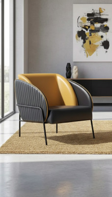 Sedia da ufficio Stile Moderno Arredamento per ufficio Design Tessuto Imbottito PoltronaTouchableOpacity.MultilineSuggerimento:Materiale in stoffa