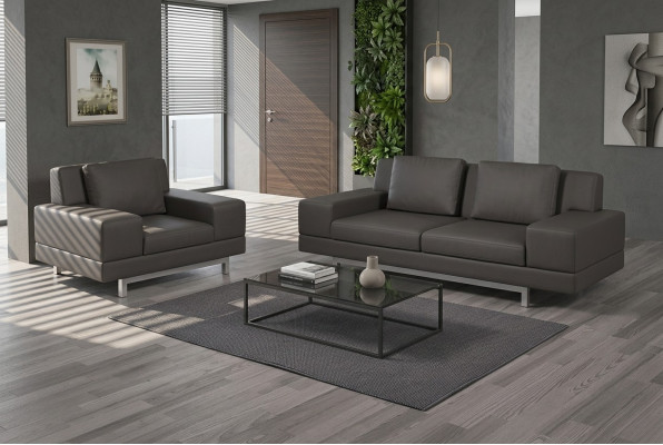 Poltrona Rivestimento Tessuto Tessile Studio Stile Moderno Mobili Ufficio Nuovi