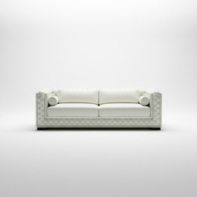 Divano in pelle Chesterfield 3 posti Sofa Sofas Couchen Chesterfield in pelle