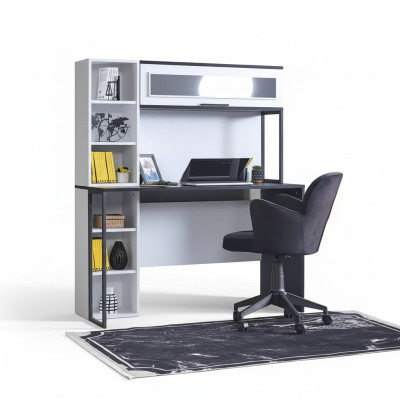 Segretaria Scrivania Tavolo 130x60x171 Scrivanie Tavoli Mobili Legno Computer