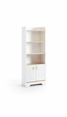Mobile libreria Scaffale Libreria Armadi Mobili multiuso Marrone 180x60x30
