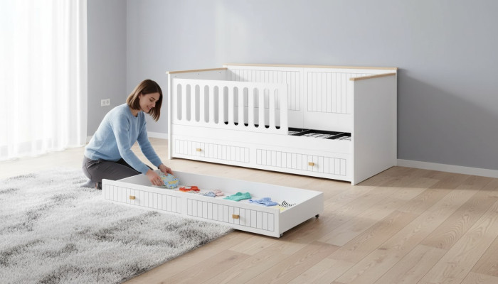 Design di mobili moderni Letti per bambini Bianco camera dei bambini