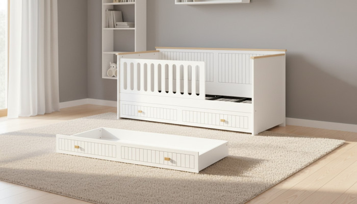 Design di mobili moderni Letti per bambini Bianco camera dei bambini