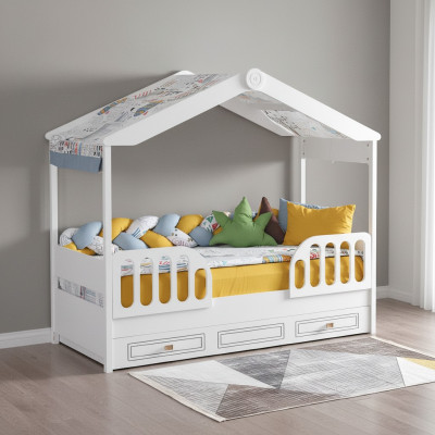 Bambini letti legno camera da letto appartamento mobile letto ragazzi adolescenti