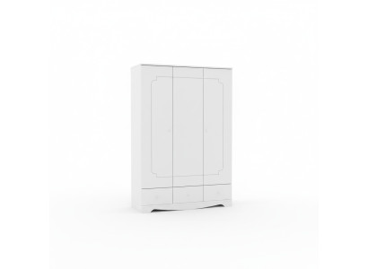 Armadio guardaroba Mobile Camera da letto Armadi Legno Bianco Loft Arredamento