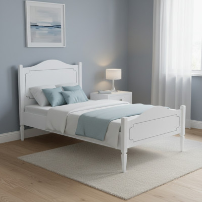 Letto per bambini design moderno in legno per camera dei bambini.