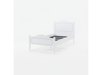 Letto per bambini design moderno in legno per camera dei bambini.
