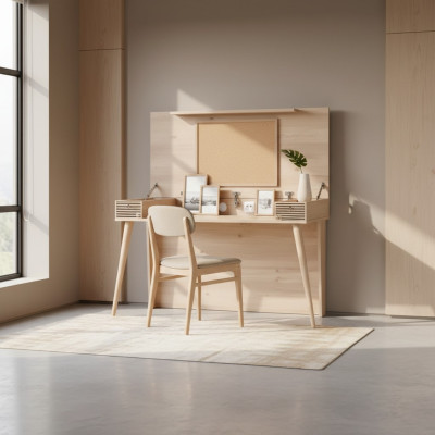 Segretaria scrivania scrivania 130x60x152 scrivanie tavoli mobili legno computer