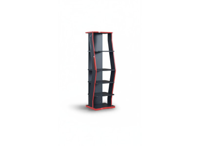 Scaffale Armadio Libreria Armadi Mobili Polifunzionali Marrone 164x40x34