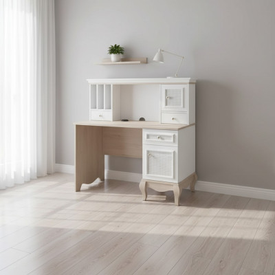 Segretaria Scrivania Tavolo Stile Country Scrivanie Tavoli Mobili Legno