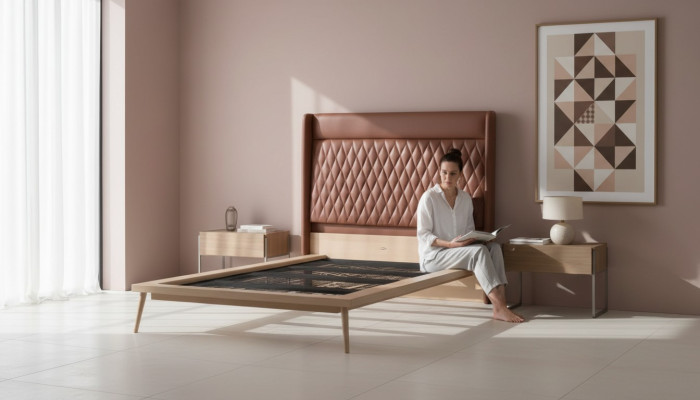Design letti letto per ragazzi Camera da letto Letto in legno Imbottito 120x200cm