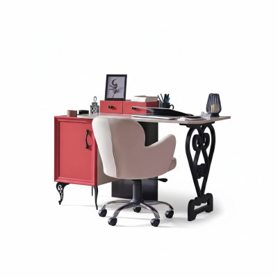 Segretaria Scrivania Tavolo 130x32x58 Scrivanie Tavoli Mobili Legno Computer